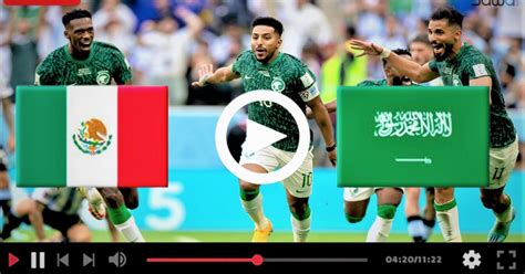 مباراة السعودية والمكسيك مباشر